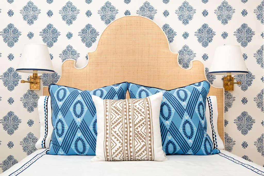 Charleston Headboard in Natural Raffia - Image 2