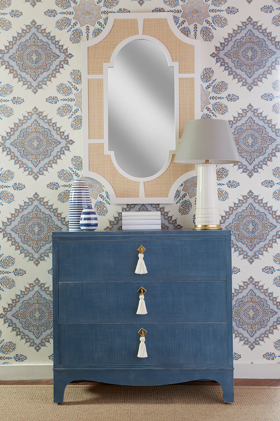 Easton Chest in Denim Blue Finish - Image 3