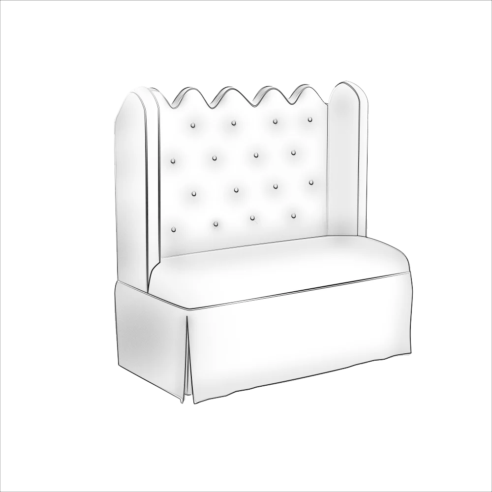 Hobe Sound Settee - Image 3
