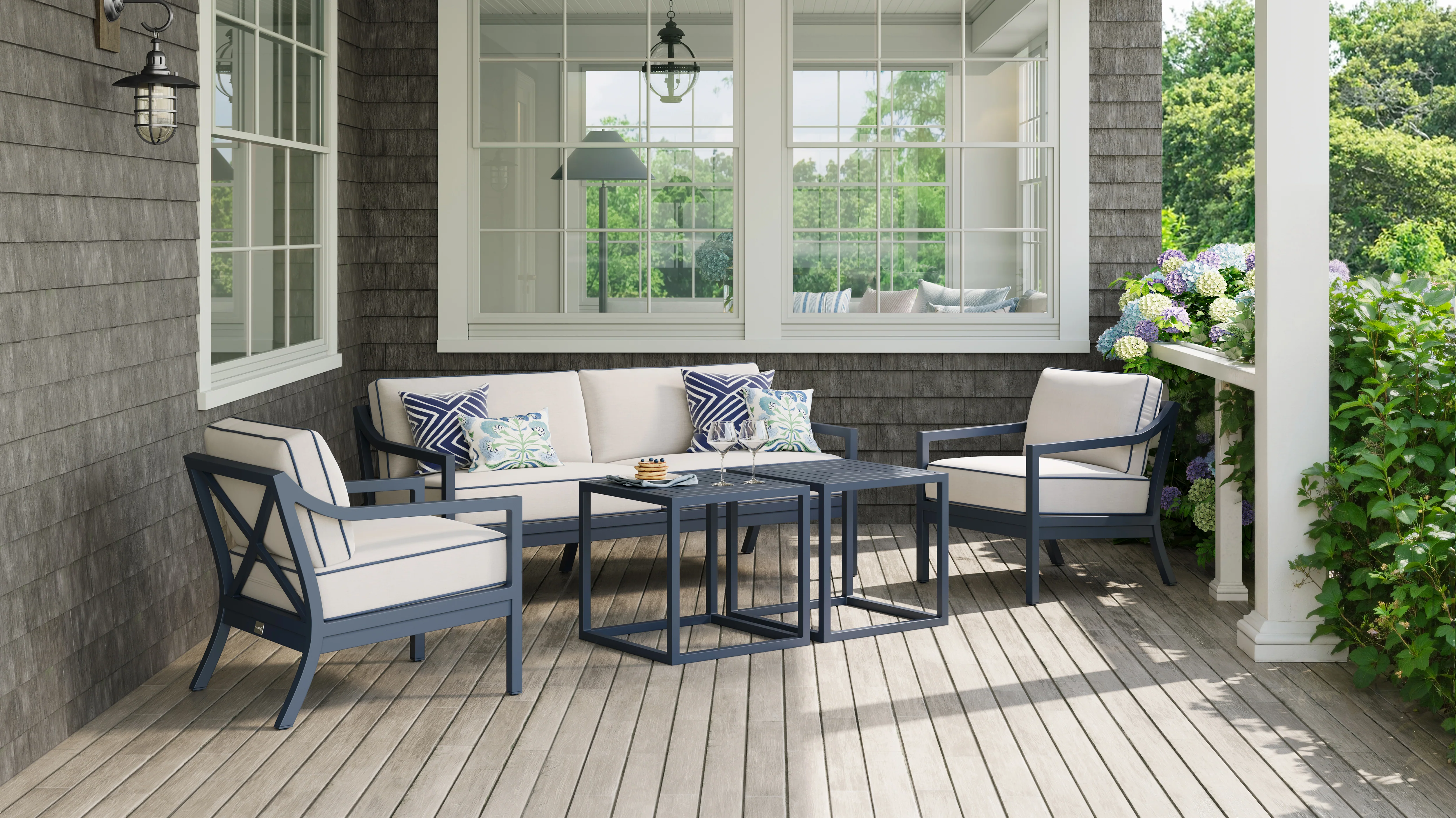 oomph Outdoor Square End Table - Image 3