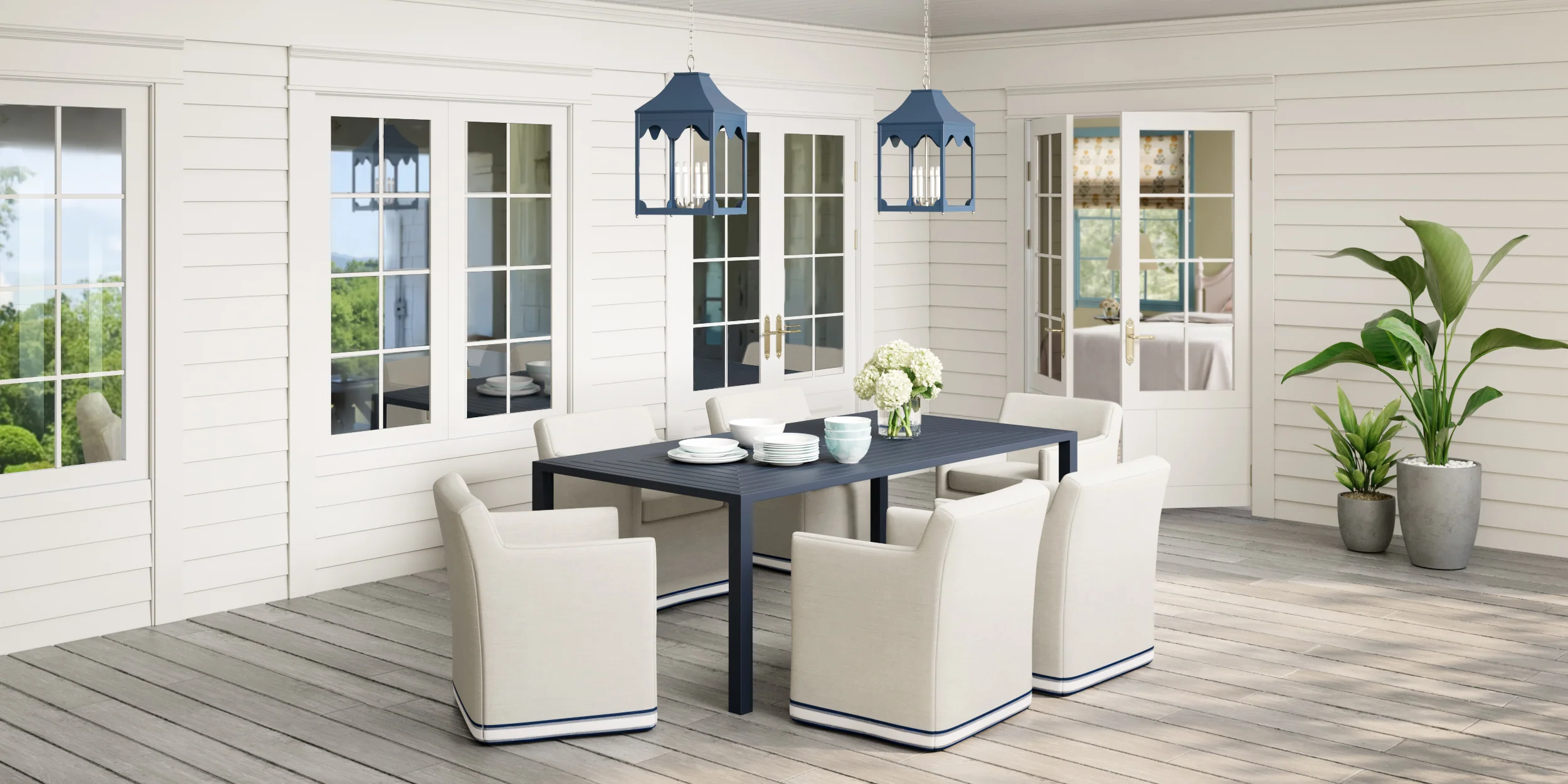oomph Outdoor Upholstered Dining and Game Chair - Image 3