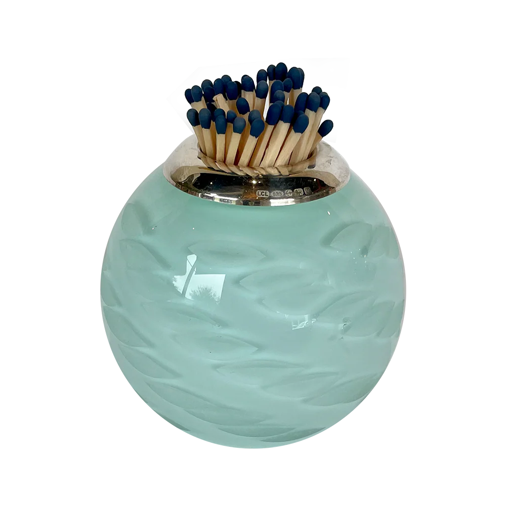 Small Sterling Matchstrike - Celadon / Stepcut