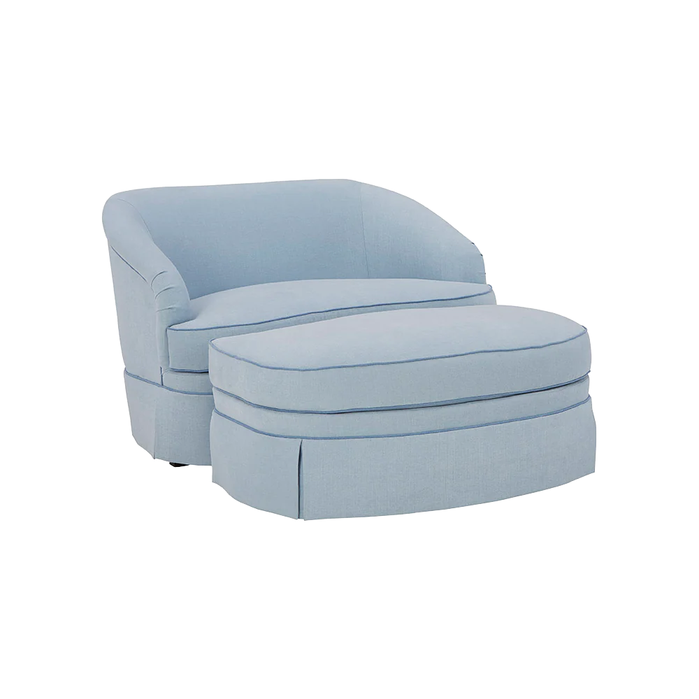 Tini Loveseat Ottoman